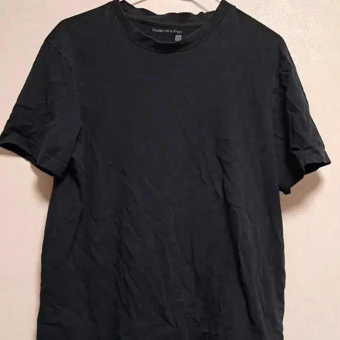 [BUNJANG] Florence &amp; Fred Black Short Sleeve T-shirt 95 / Florence &amp; Fred 블랙 반팔 티셔츠 95 0206