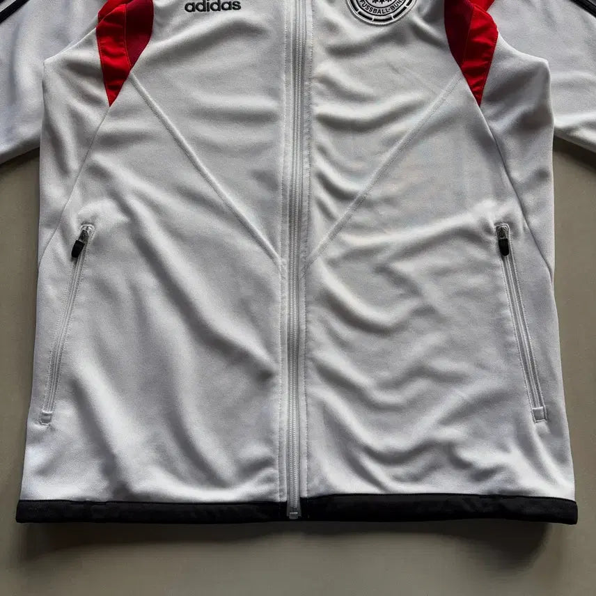 [BUNJANG] Adidas Germany National Team White Track Top Jersey / [M]아디다스 독일 국대 화이트 트랙탑 져지
