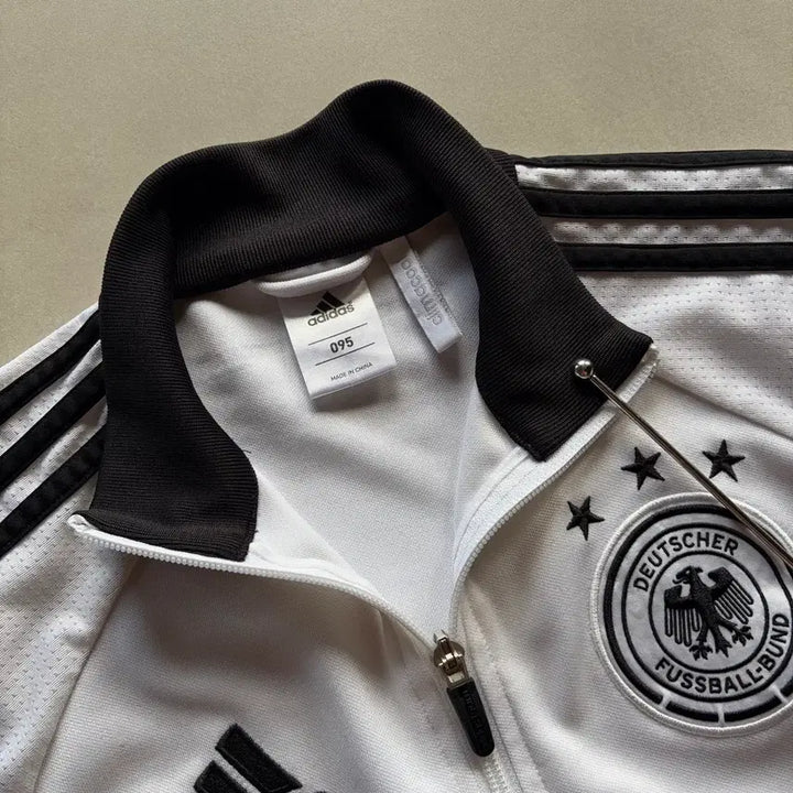 [BUNJANG] Adidas Germany National Team White Track Top Jersey / [M]아디다스 독일 국대 화이트 트랙탑 져지