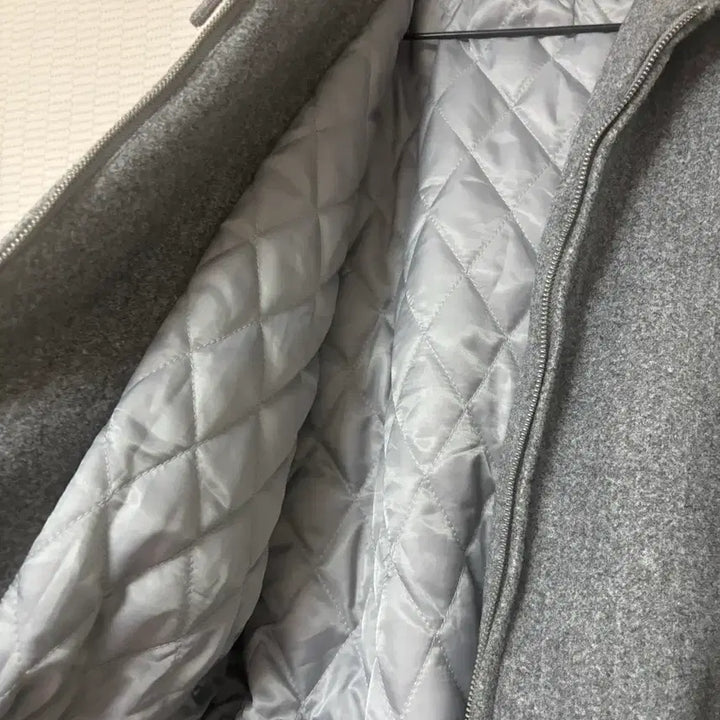 [BUNJANG] Lee Ji Noisy Blue Blouson Quilted Jacket / 이지노이지 울 블루종 누빔자켓