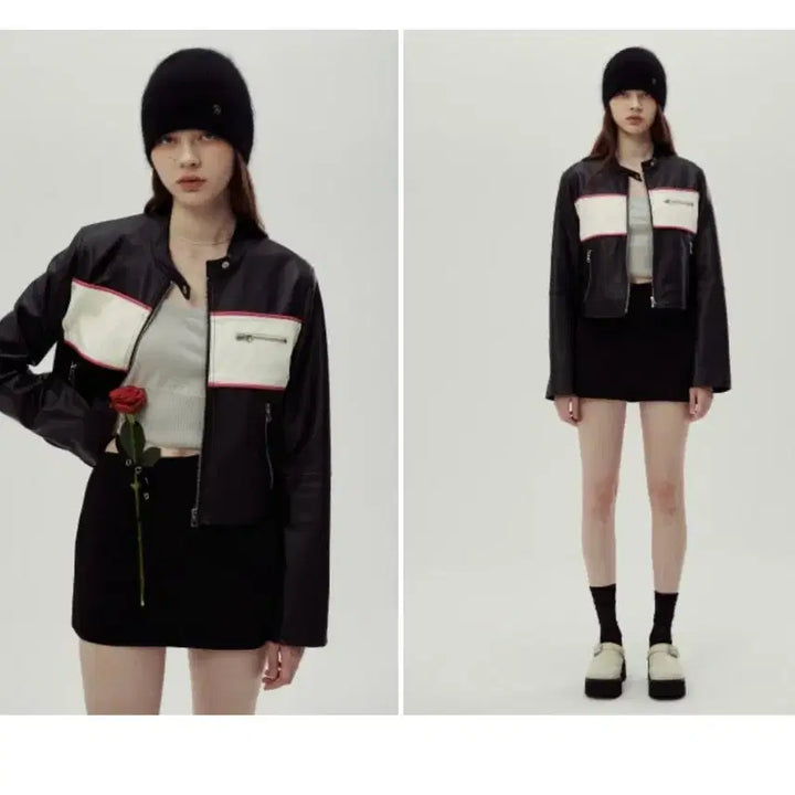 [BUNJANG] Sienne Leather Jacket / 시눈 가죽 자켓