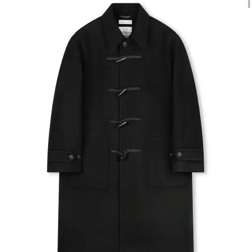 [BUNJANG] Beslow Duffle Coat (Black) - M Size / 비슬로우 더플코트 M (새상품)