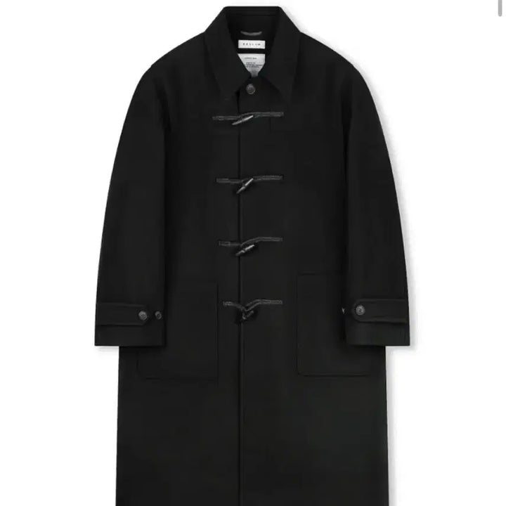 [BUNJANG] Beslow Duffle Coat (Black) - M Size / 비슬로우 더플코트 M (새상품)