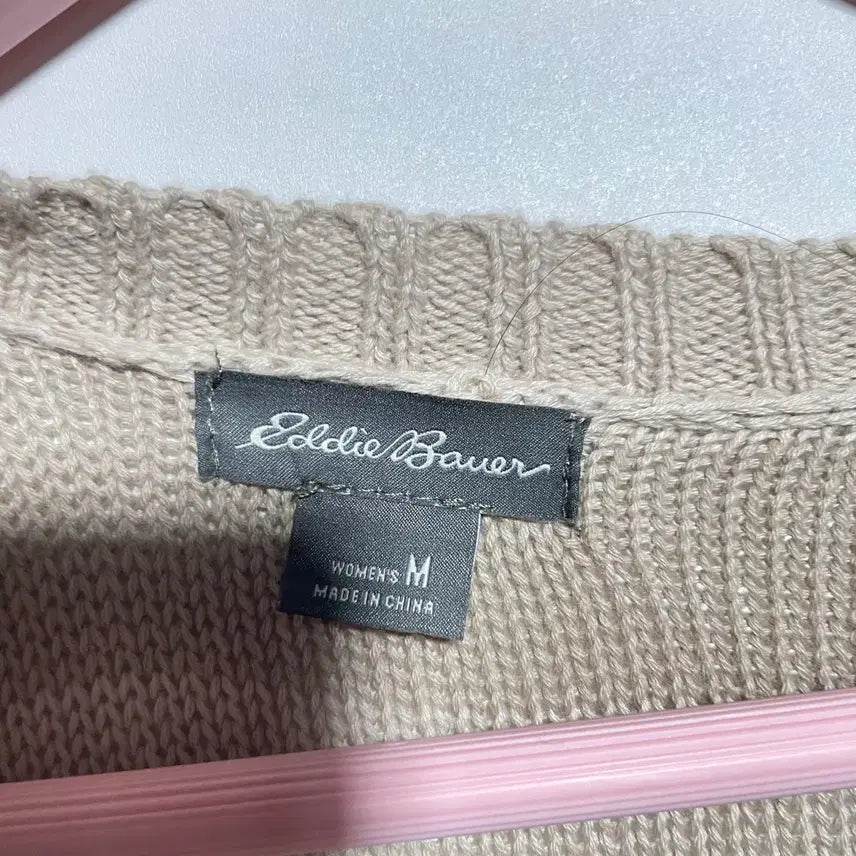 [BUNJANG] Eddie Bauer Striped Knit Top / 에디바우어 스트라이프 5부 니트
