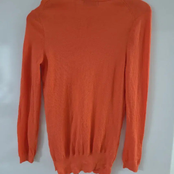 [BUNJANG] TIME Orange Knit Sweater / 한섬 TIME 포스트모던 오렌지 니트 55