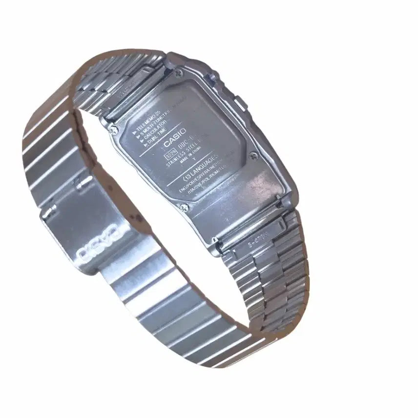 [BUNJANG] CASIO Data Bank Silver Watch / 카시오 데이터뱅크 실버
