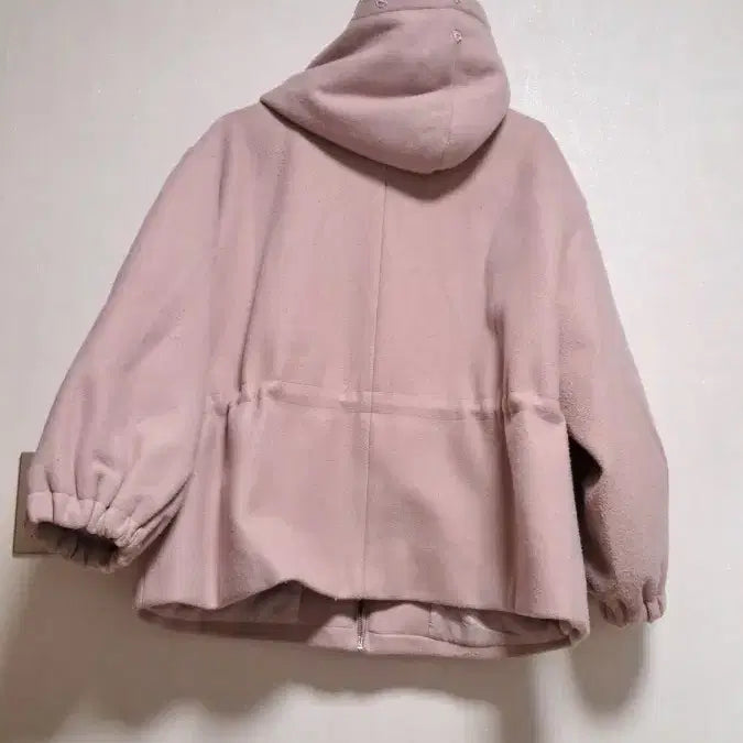 [BUNJANG] Hooded Short Jacket / 핑크 후드 숏 자켓 100 105