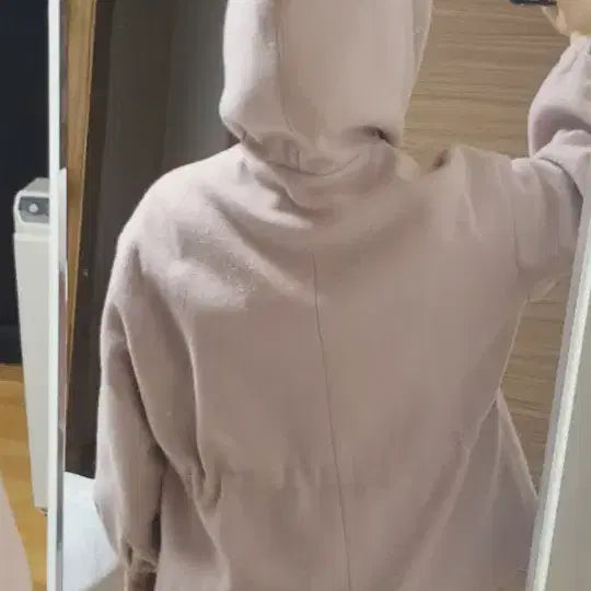 [BUNJANG] Hooded Short Jacket / 핑크 후드 숏 자켓 100 105