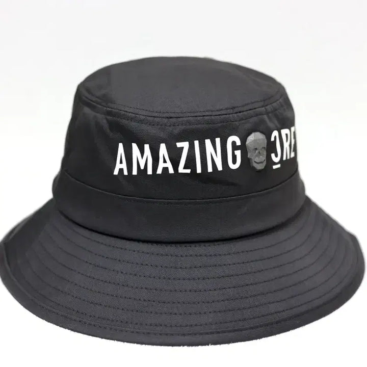 [BUNJANG] Amazingcre Black Bucket Hat Golf Cap / 어메이징크리 블랙 버킷햇 골프모자
