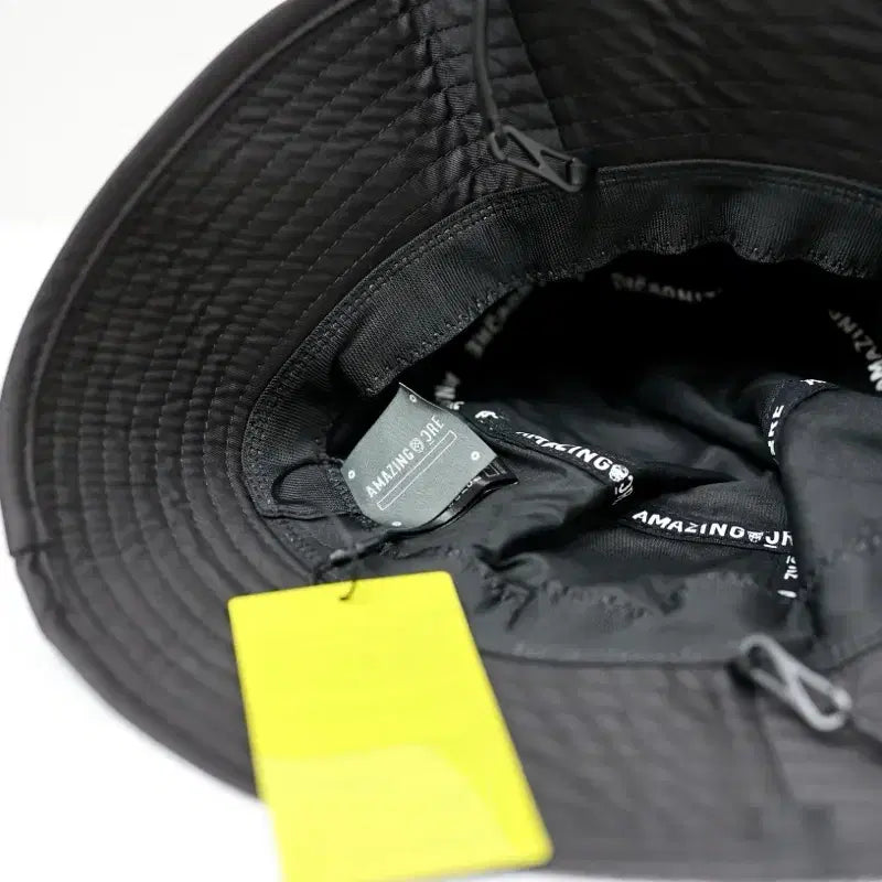 [BUNJANG] Amazingcre Black Bucket Hat Golf Cap / 어메이징크리 블랙 버킷햇 골프모자