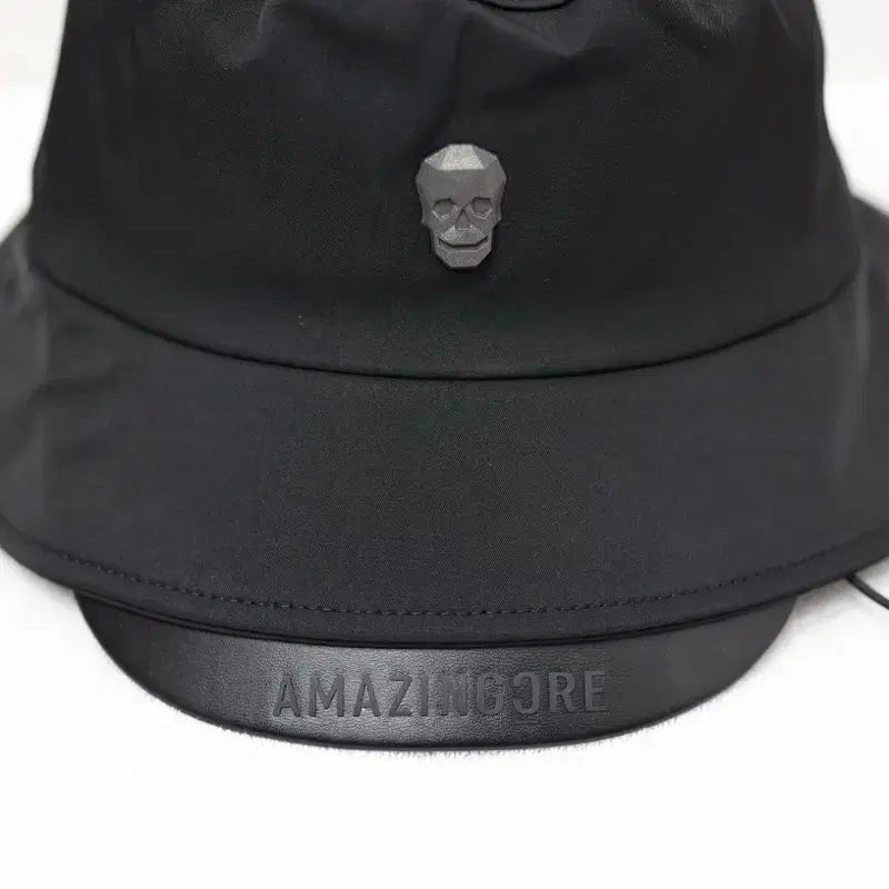 [BUNJANG] Amazingcre Black Golf Bucket Hat / 어메이징크리 블랙 골프모자 버킷햇 벙거지