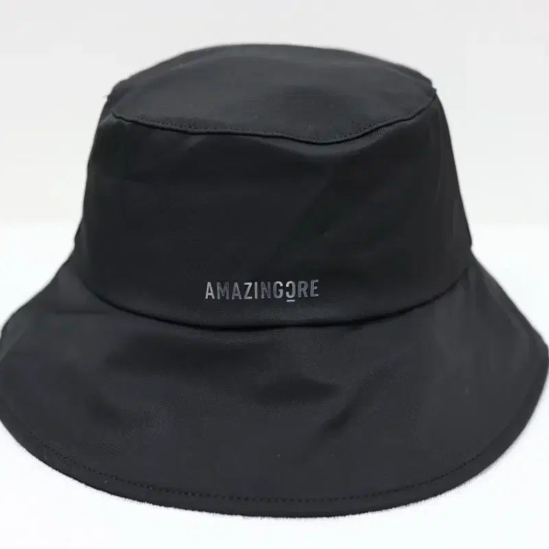 [BUNJANG] Amazingcre Black Golf Bucket Hat / 어메이징크리 블랙 골프모자 버킷햇 벙거지