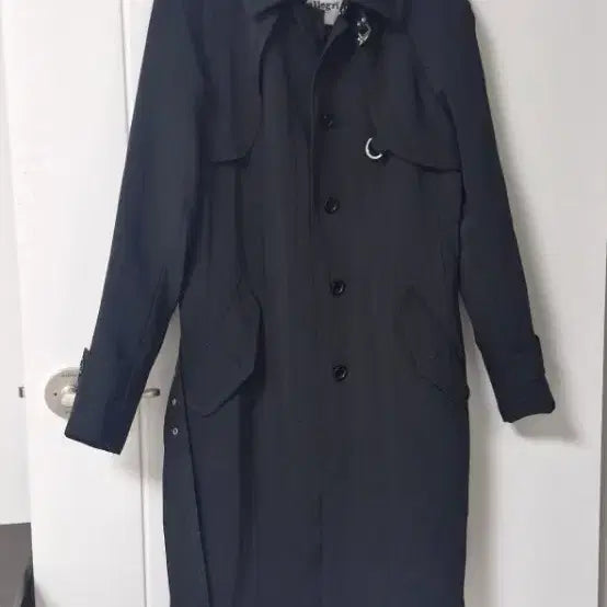 [BUNJANG] Allegri Trench Coat - Black - Size 40 / 알레그리 트렌치코트 40 (55~66)