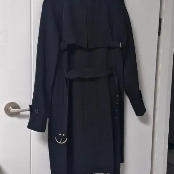 [BUNJANG] Allegri Trench Coat - Black - Size 40 / 알레그리 트렌치코트 40 (55~66)