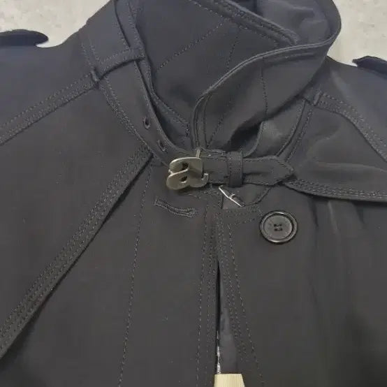 [BUNJANG] Allegri Trench Coat - Black - Size 40 / 알레그리 트렌치코트 40 (55~66)