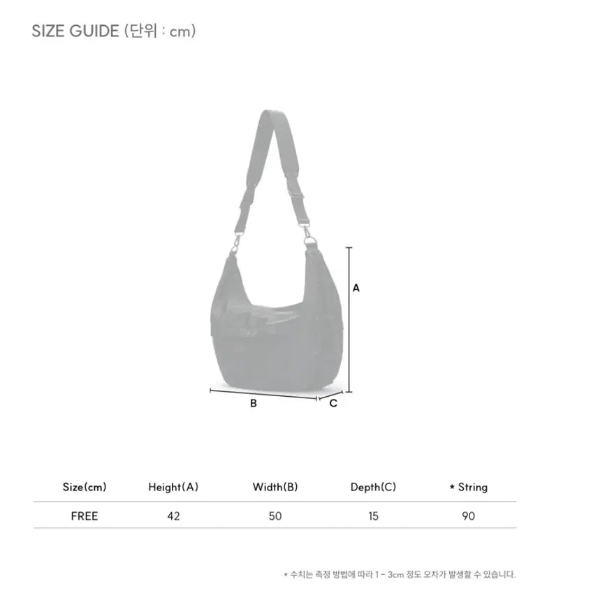[BUNJANG] Add Off Crescent Moon Hobo Bag / 애드오프 가방 크레센트 문 호보백(CRESCENT MOON HOBO BA