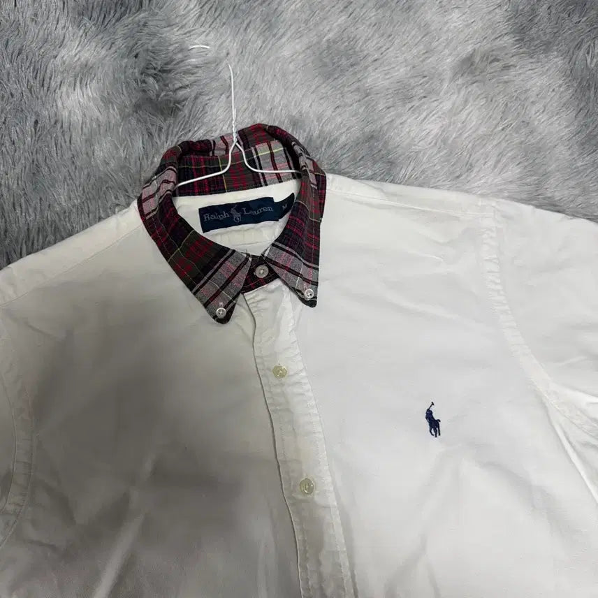 [BUNJANG] Polo Ralph Lauren White Shirt - M Size / 폴로랄프로렌 화이트셔츠 M사이즈 (희귀정품