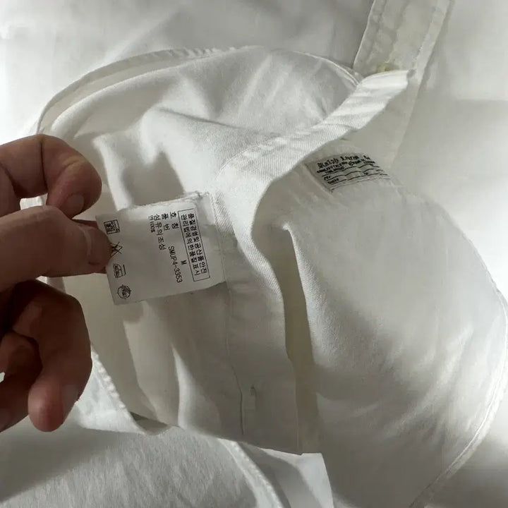 [BUNJANG] Polo Ralph Lauren White Shirt - M Size / 폴로랄프로렌 화이트셔츠 M사이즈 (희귀정품