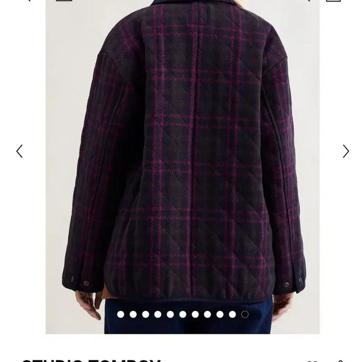 [SOLD OUT] 스튜디오톰보이 패딩내피 울숏코트