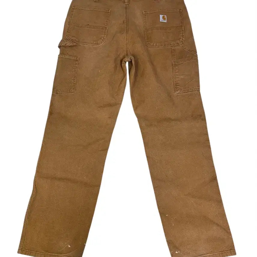 [BUNJANG] Carhartt Relaxed Fit Double Knee Work Pants Brown / 빈티지 칼하트 carhartt 릴렉스핏 더블니 워크팬츠 브라운 38/34