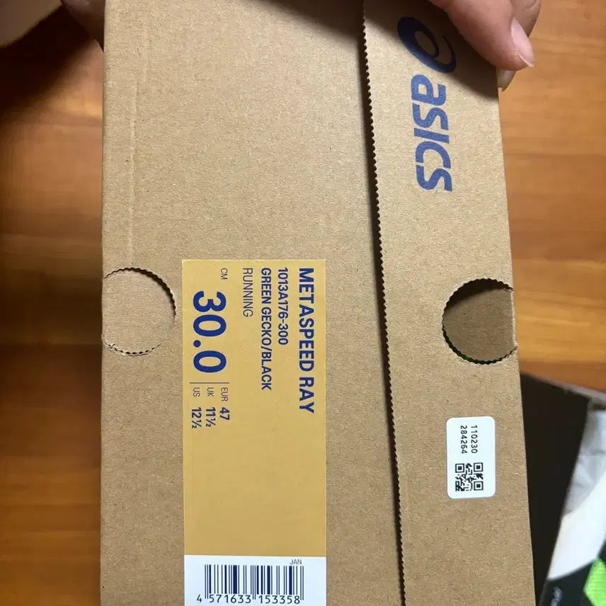 [BUNJANG] Asics Metaspeed Ray 300 Running Shoes / 메타스피드 레이 300사이즈 새상품