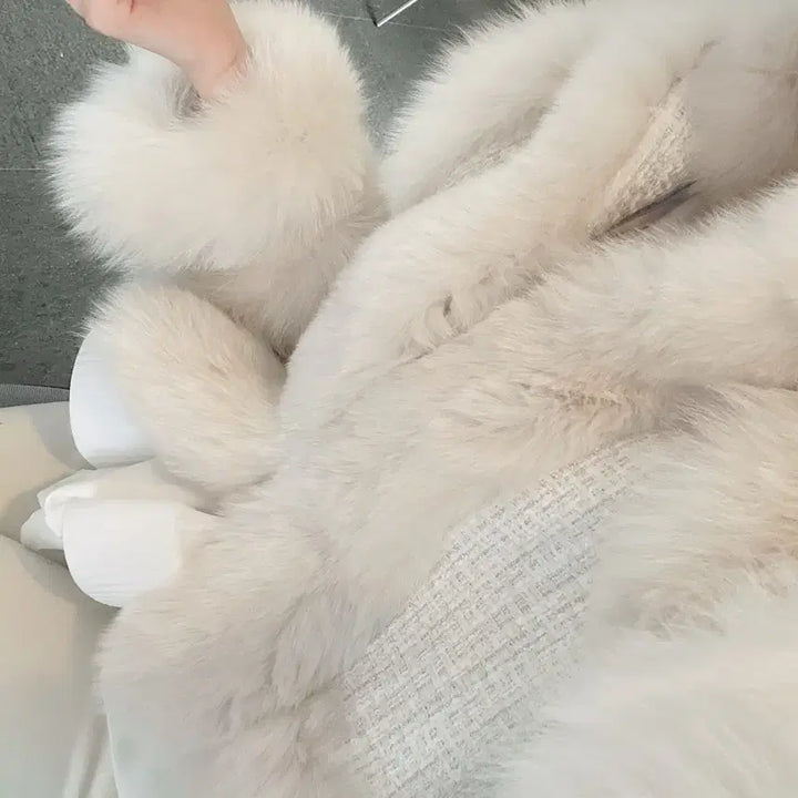 [BUNJANG] 수입의류 드벨라 리얼폭스 트위드자켓 새거 / 수입의류 드벨라 리얼폭스 트위드자켓 새거