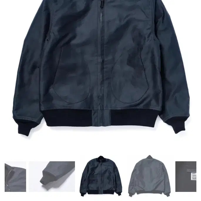 [BUNJANG] Real McCoy USN Deck Jacket Navy 46 / 리얼맥코이 USN 덱자켓 네이비 46
