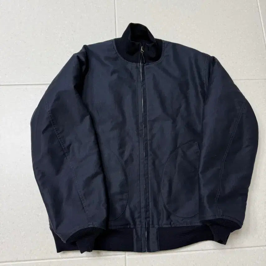 [BUNJANG] Real McCoy USN Deck Jacket Navy 46 / 리얼맥코이 USN 덱자켓 네이비 46