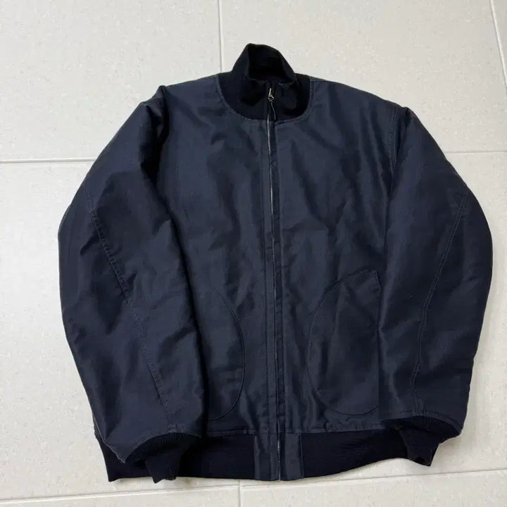 [BUNJANG] Real McCoy USN Deck Jacket Navy 46 / 리얼맥코이 USN 덱자켓 네이비 46
