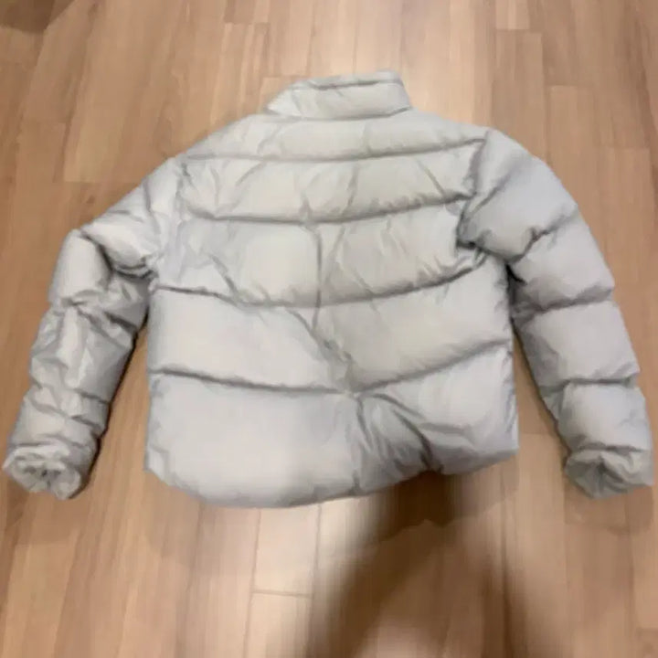 [BUNJANG] MNGU Light Gray Padded Jacket (Size M) / MNGU 패딩 M 라이트그레이