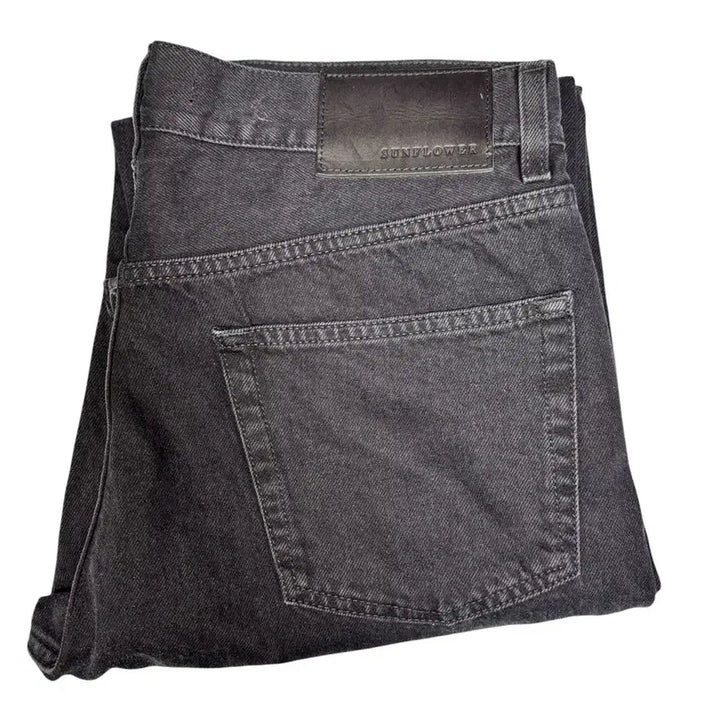 [BUNJANG] SUNFLOWER Standard Fit Jeans / 선플라워 SUNFLOWER 스탠다드핏 블랙 32/30