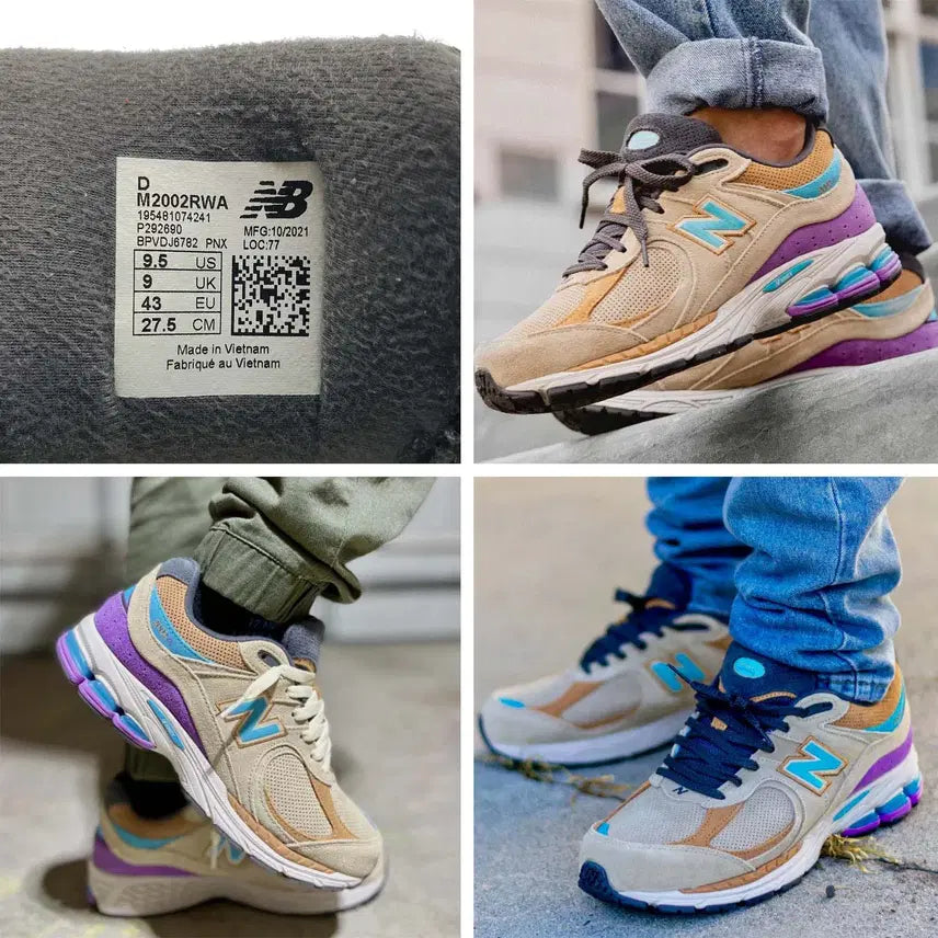 [BUNJANG] New Balance J.Crew 2002R Incense Sneakers / [미착용/275] 뉴발란스 x 제이크루 2002R 인센스 스니커즈 운동화