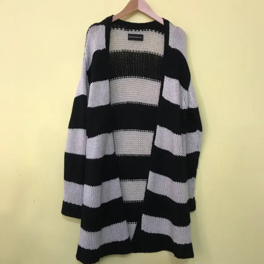 [BUNJANG] Zadig &amp; Voltaire Cashmere Striped Cardigan / 쟈딕앤볼테르 캐시미어 100% 가디건