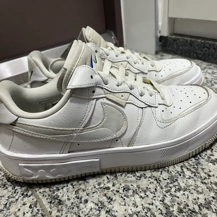 [BUNJANG] Nike Air Force 1 Fontanka All White 260 / 나이키 에어포스1 폰탄카 올흰 260