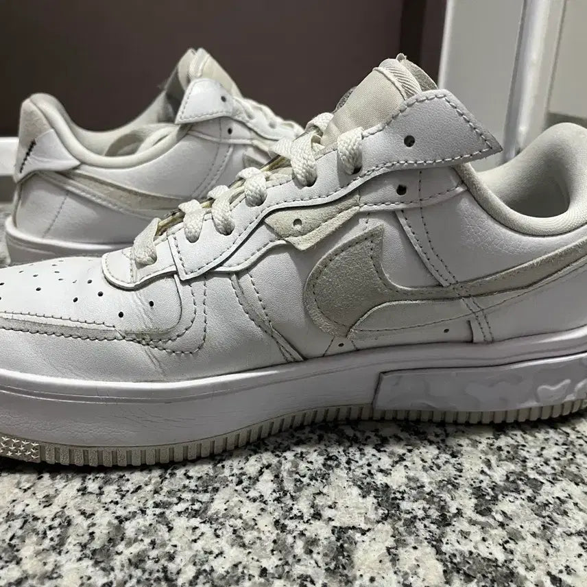 [BUNJANG] Nike Air Force 1 Fontanka All White 260 / 나이키 에어포스1 폰탄카 올흰 260