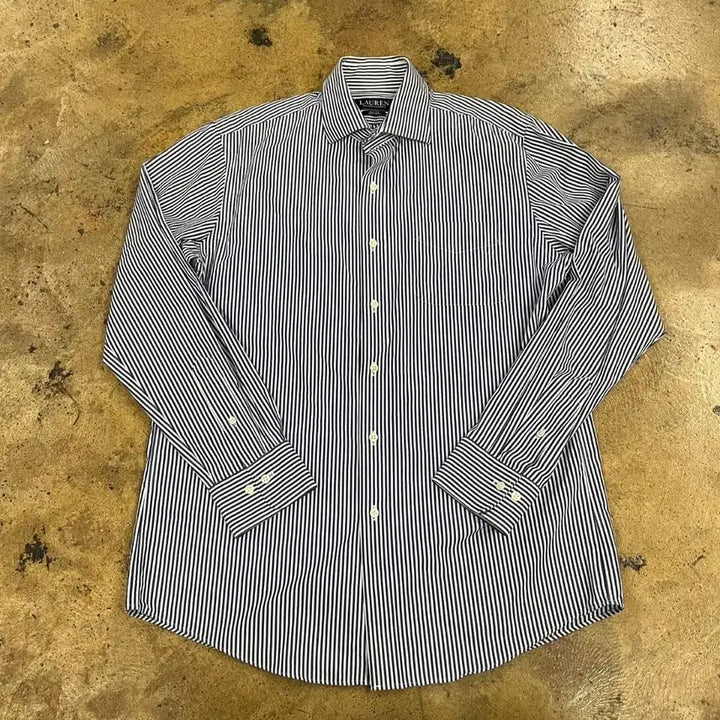 [BUNJANG] Polo Ralph Lauren Striped Long Sleeve Shirt / [정품] 폴로 랄프로렌 스트라이프 긴팔 셔츠
