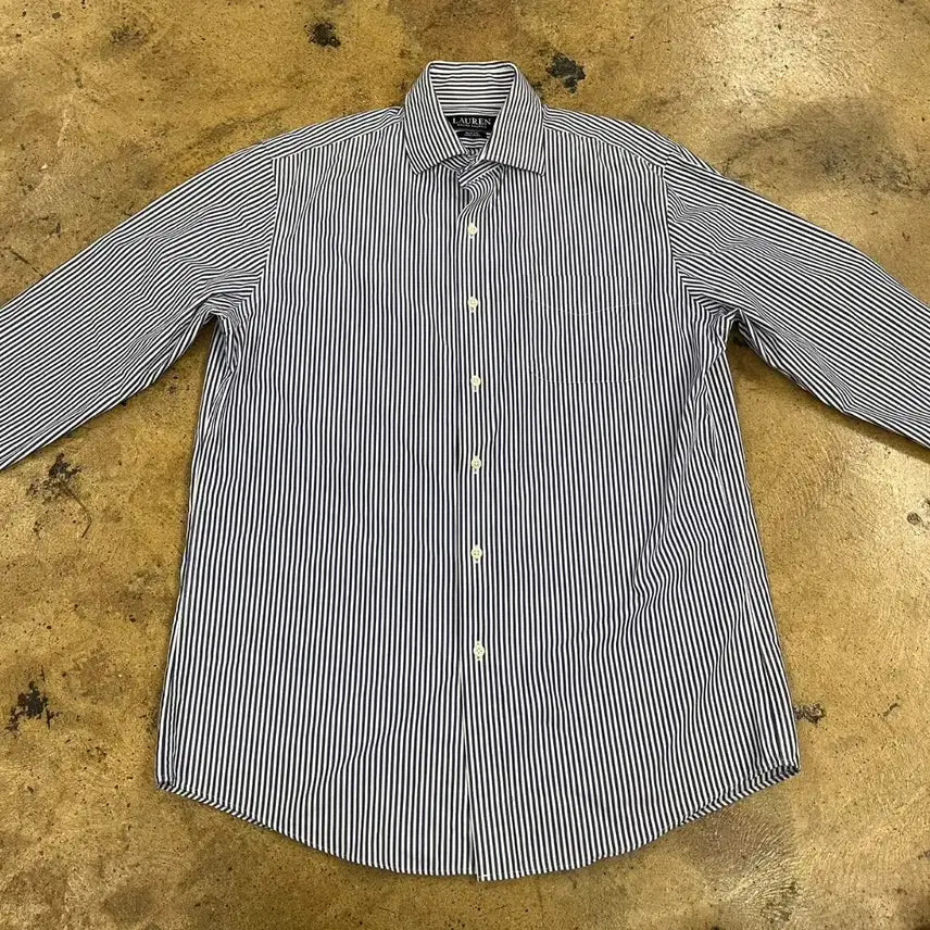 [BUNJANG] Polo Ralph Lauren Striped Long Sleeve Shirt / [정품] 폴로 랄프로렌 스트라이프 긴팔 셔츠