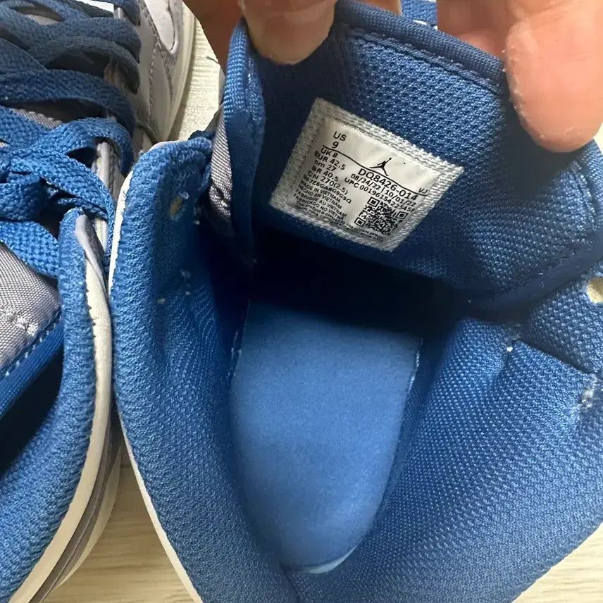 [BUNJANG] Jordan 1 Mid Cement Grey True Blue / 조던 1 미드 시멘트 그레이 트루 블루