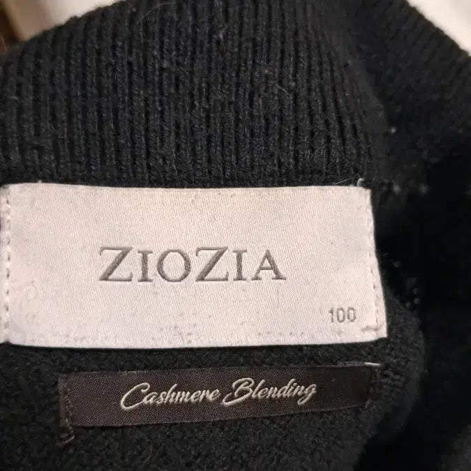 [BUNJANG] ZIOZIA Black Turtleneck Knit 100 / 지오지아 블랙 목폴라 니트 100