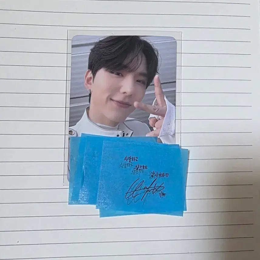 [BUNJANG] MONSTA X Kihyun Photocard / 몬스타엑스 콘서트 중콘 몬베베온리 기현 포카 양도
