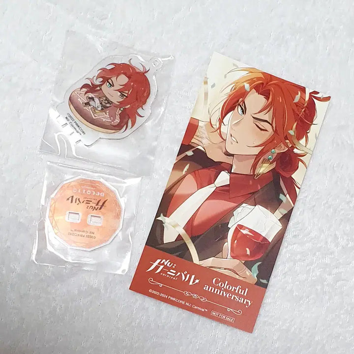 [BUNJANG] Nu Carnival Dante 2nd Anniversary Acrylic Stand + POB Ticket / 누카니발 단테 미니 아크릴 + 2주년 특전 티켓