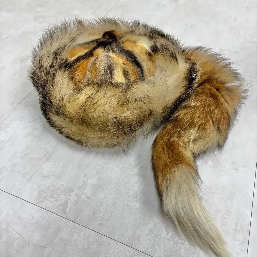 [BUNJANG] Vintage Real Fur Trapper Hat / 