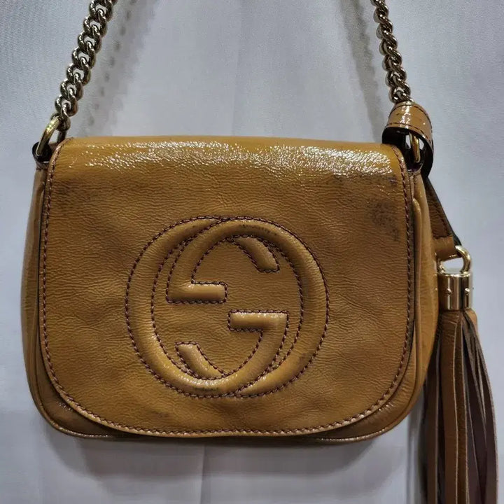 [BUNJANG] Gucci Soho Chain Shoulder Bag / (정품)구찌 소호 체인 여성 숄더백