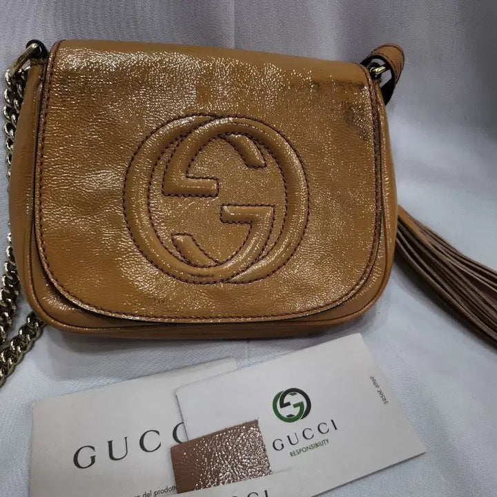 [BUNJANG] Gucci Soho Chain Shoulder Bag / (정품)구찌 소호 체인 여성 숄더백