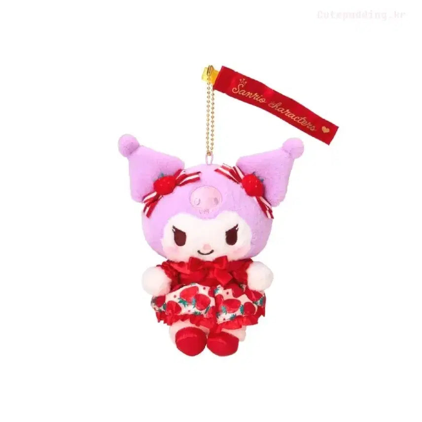 [BUNJANG] Sanrio Ichigo 50th Anniversary Kuromi Mascot / 산리오 이치고 50주년 쿠로미 마스코트