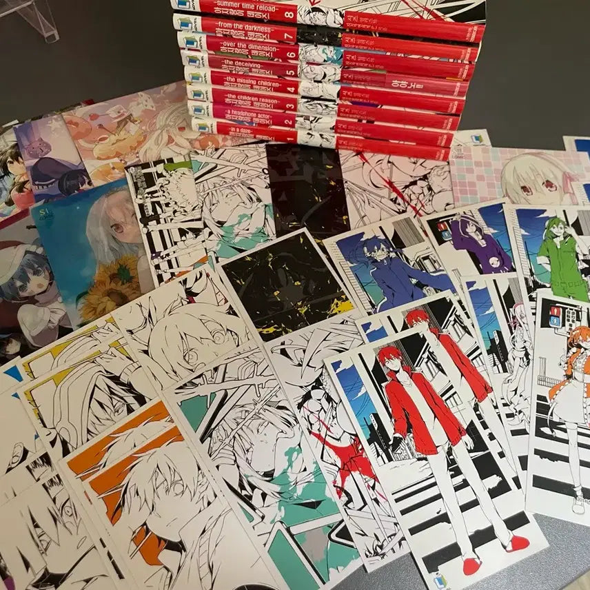 [BUNJANG] Kagerou Project Days Light Novel Bundle Set / 카게프로 아지랑이 데이즈 1~8 일괄