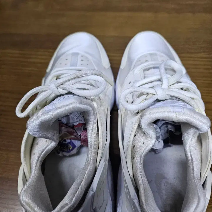 [BUNJANG] Nike Air Huarache White Sneakers / 나이키 에어 허라취 화이트