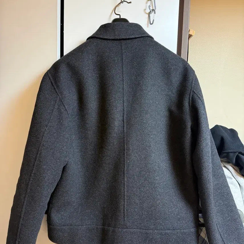 [BUNJANG] Massimo Dutti Wool Jacket - Charcoal / 마시모두티 울 자캣 L 33만 챠콜