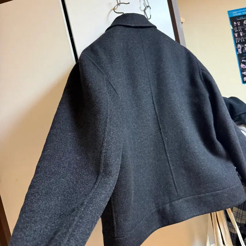 [BUNJANG] Massimo Dutti Wool Jacket - Charcoal / 마시모두티 울 자캣 L 33만 챠콜