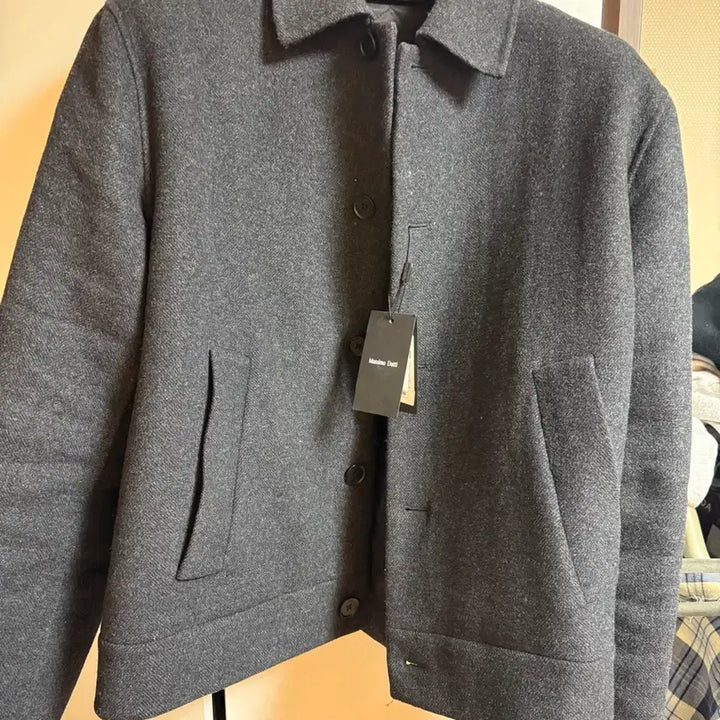 [BUNJANG] Massimo Dutti Wool Jacket - Charcoal / 마시모두티 울 자캣 L 33만 챠콜